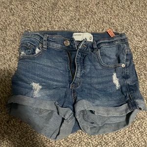 garage jean shorts. size 0.